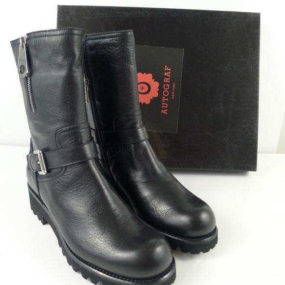 Apia Women's Massima Leather Biker Boots - Picture 5 of 5